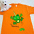 Orange Frogacorn Adult Shirt