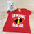 The Incredibles Themed Ladies Fitted V-Neck Shirt