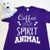 Coffee Is My Spirit Animal Adult Shirt