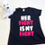 Her Fight Is My Fight Ladies Fitted Shirt