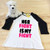 Her Fight Is My Fight Ladies Slim Fitted Raglan 3/4 Sleeve