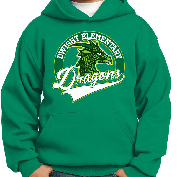 Dwight Dragons Head - Pullover Hoodie