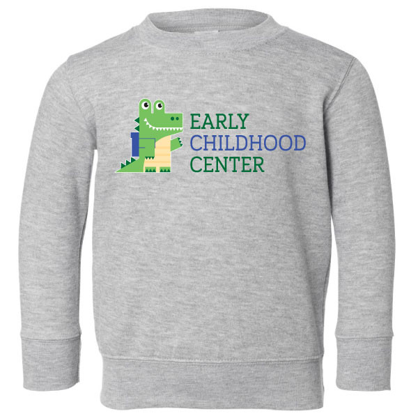 ECC - Heather Gray Crewneck Sweatshirt in Children Sizes