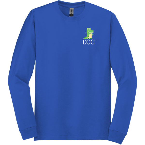 ECC - Royal Long Sleeve T-shirt in Adult Sizes