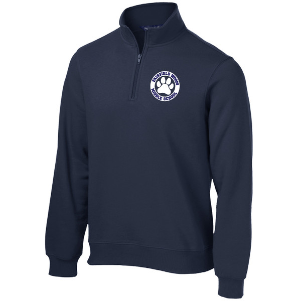 FWMS - Navy 1/4 Zip Heavyweight Sweatshirt