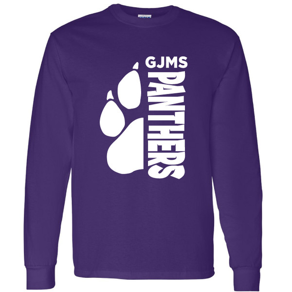 George J. Mitchell Panthers - Purple Long Sleeve Tee