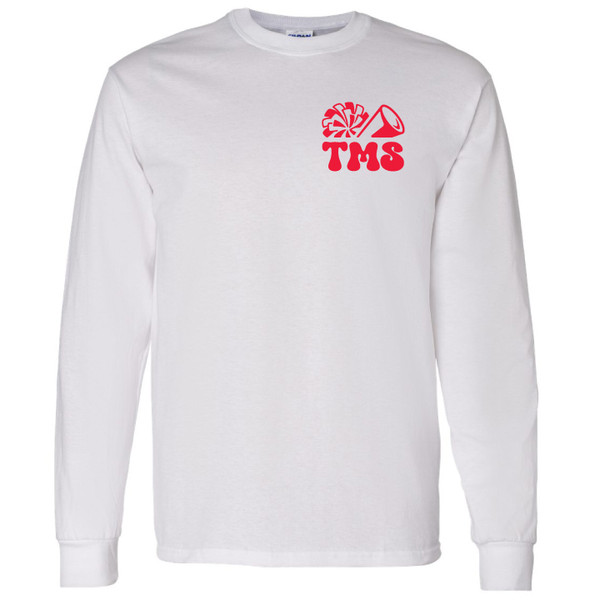 Tomlinson Cheer 2024 - White Long Sleeve T-Shirt