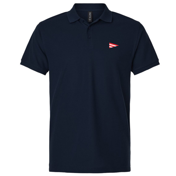 Black Rock Yacht Club - Navy Polo in Adult Sizes