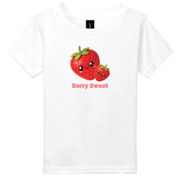 Berry Sweet White T-shirt 