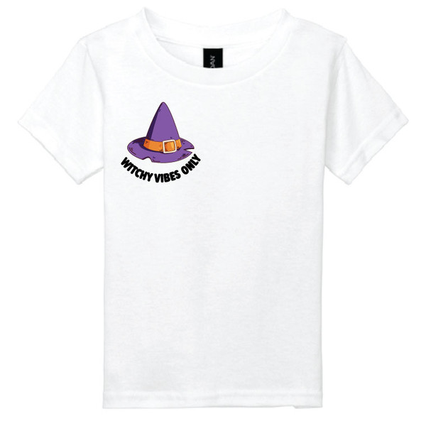 Witchy Vibes Only White T-Shirt 