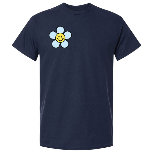 Dont Worry Be Happy Navy T-Shirt 