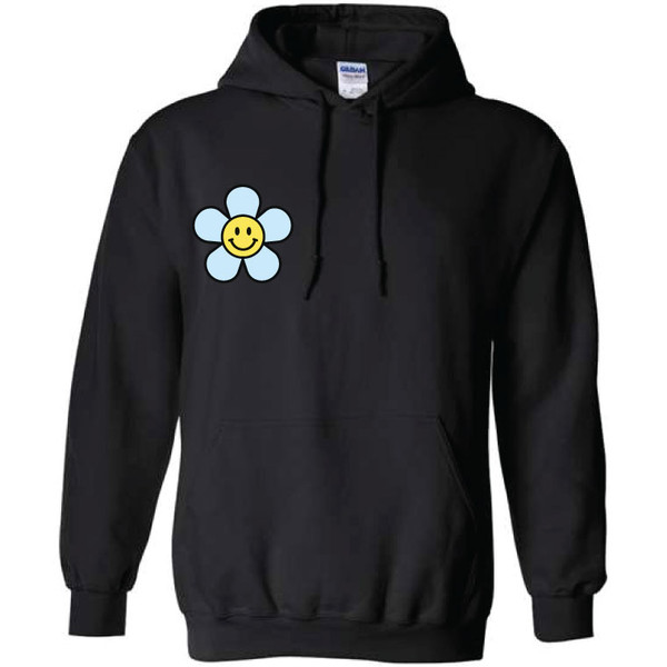 Dont Worry Be Happy Black Hoodie