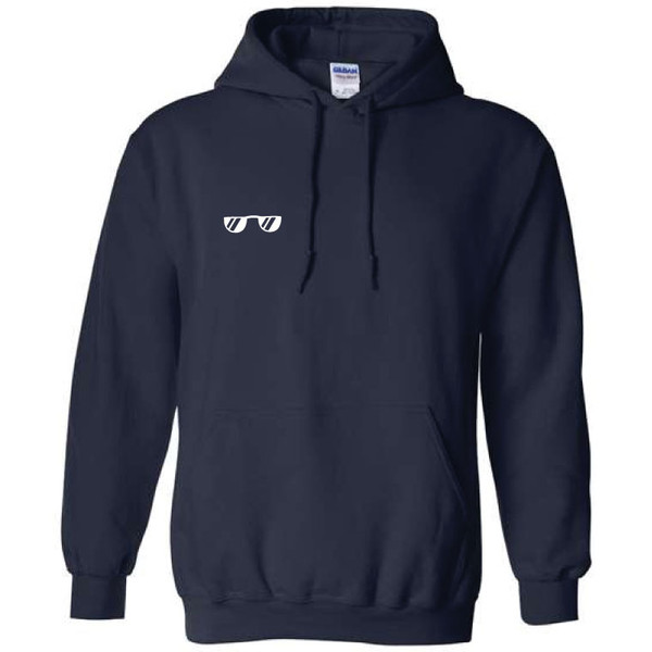 Turn Your Face To the Sun Navy Hoodie