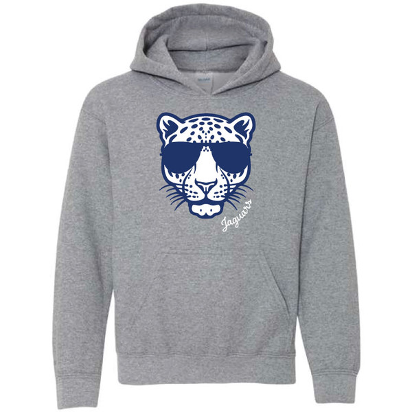 Jennings Jaguars Sunglasses Grey Hoodie