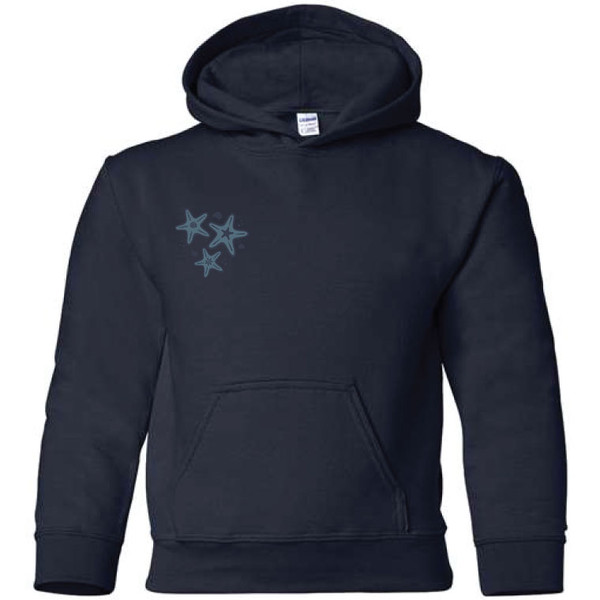 Ocean Feels Like Home Youth Navy Hoodie