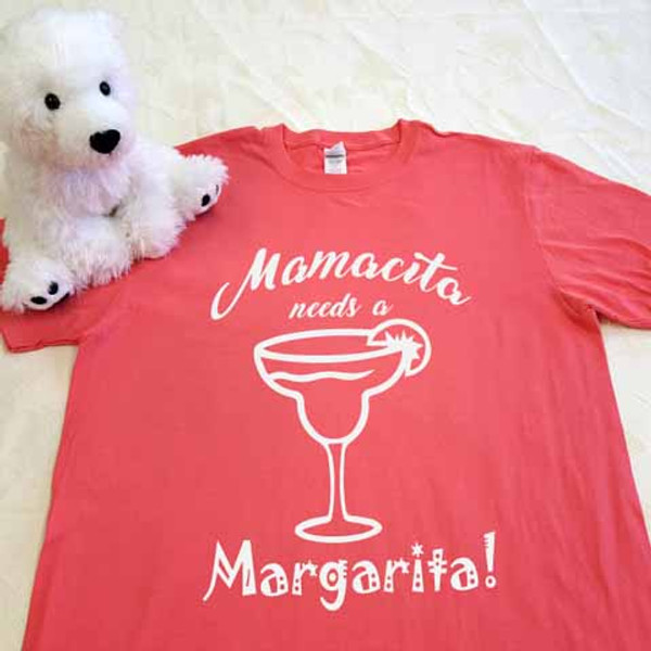 Mamacita Needs A Margarita Adult Shirt