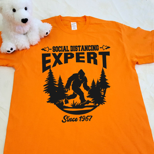 bigfoot shirt social distancing