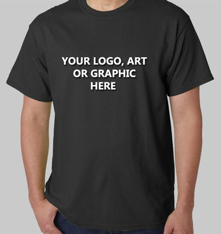 Custom Adult Short Sleeve Shirt with Your Text, Graphic or Logo