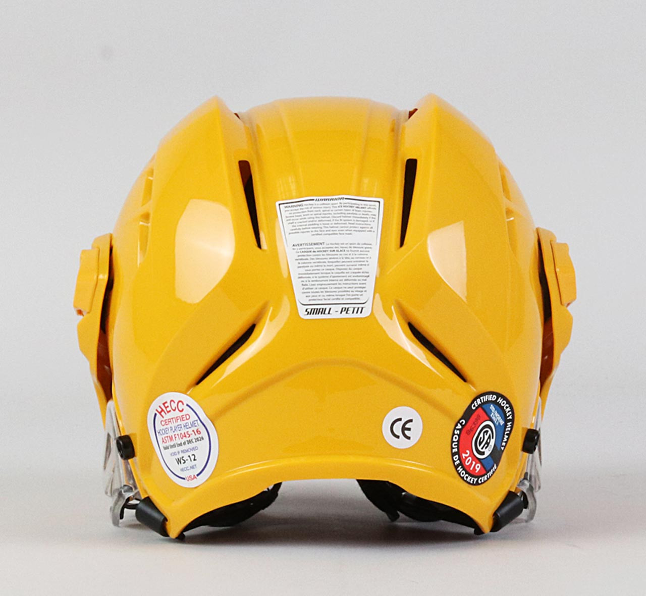 Size S - Warrior Covert PX2 Yellow Helmet - Nashville Predators