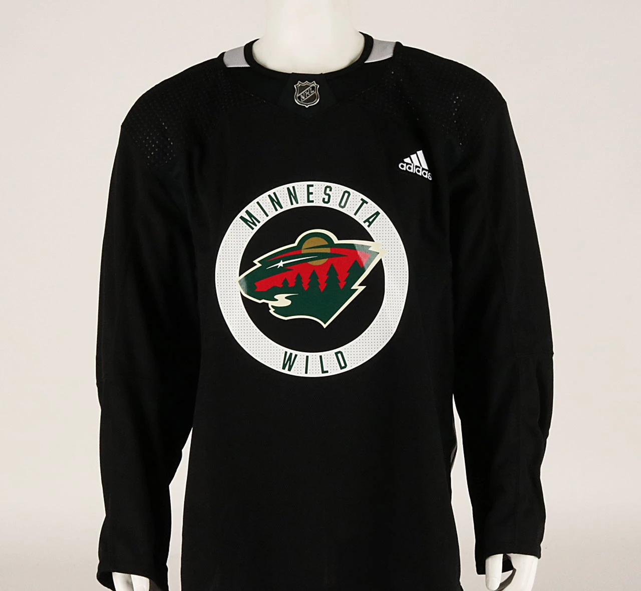 Practice Jersey - Minnesota Wild - Black Adidas Size 56 #3 - Pro 
