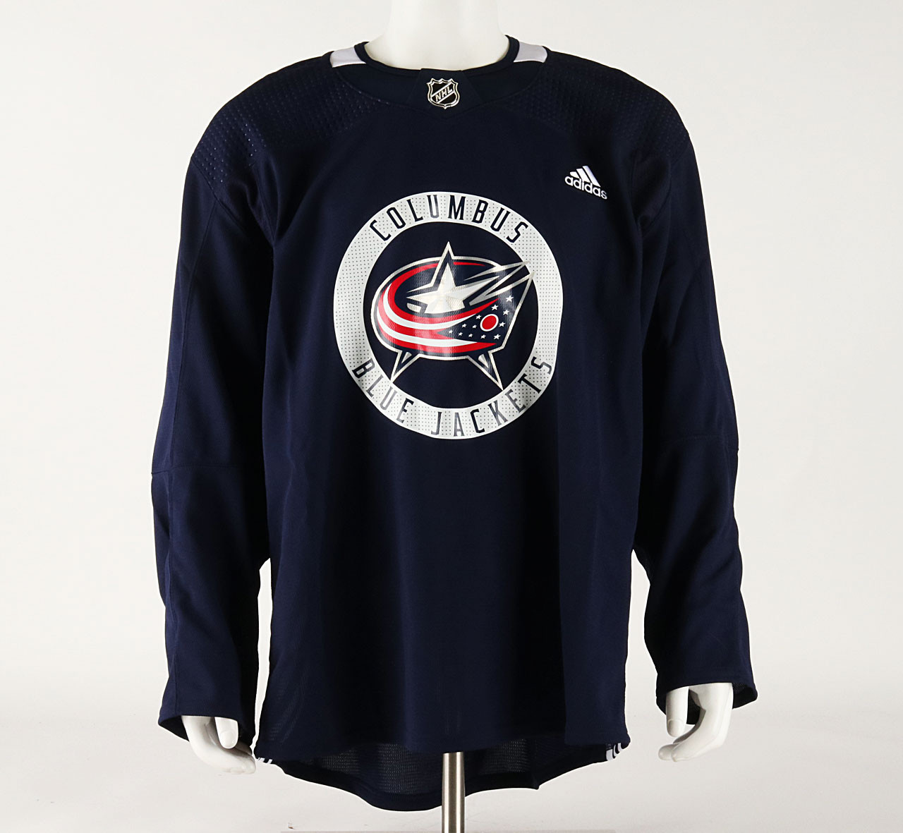 Practice Jersey Columbus Blue Jackets Navy Blue Adidas Size 58