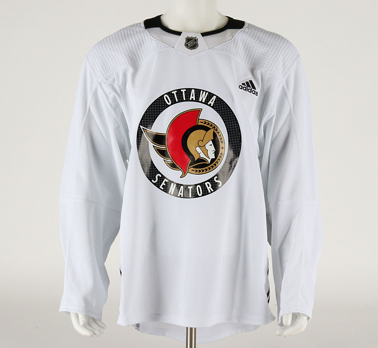 Practice Jersey - Ottawa Senators - White Adidas Size 58 #2 - Pro
