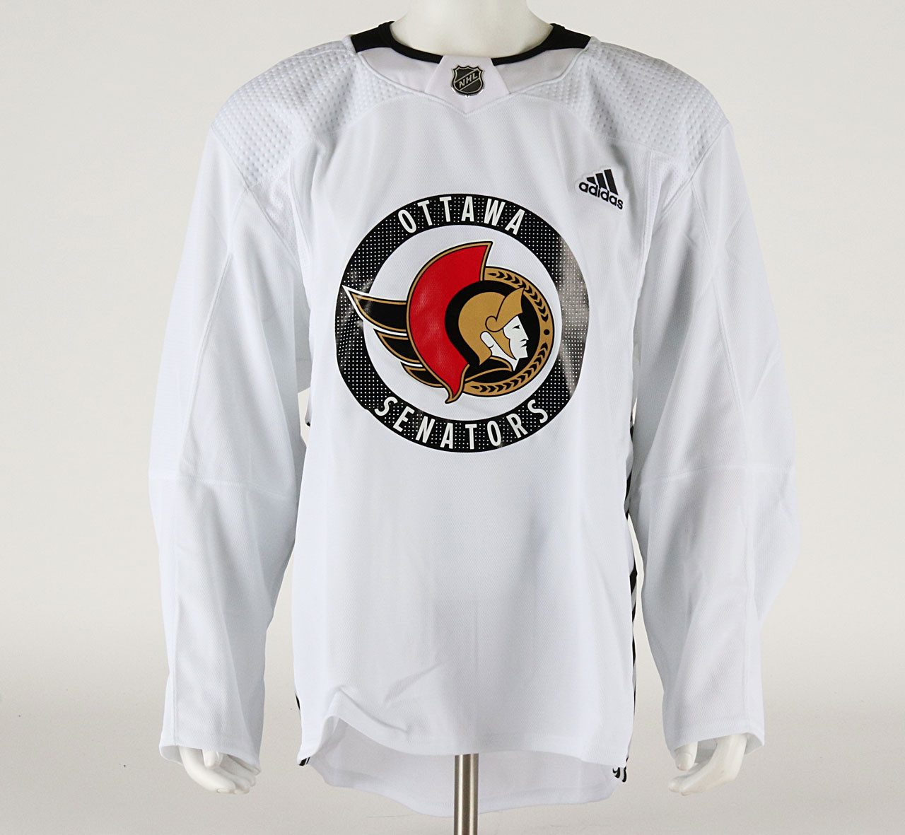Practice Jersey Ottawa Senators White Adidas Size 60 Pro