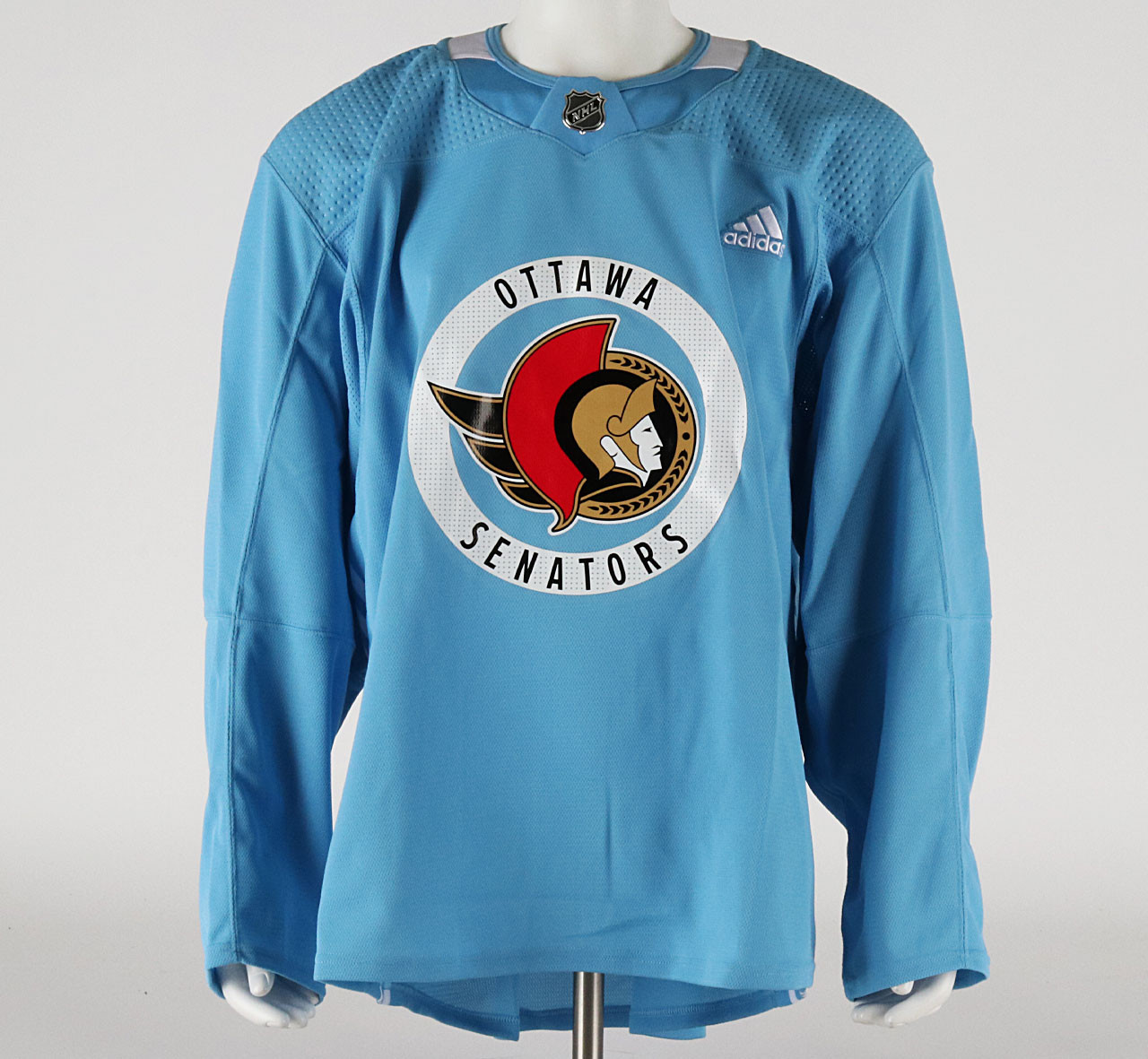 Practice Jersey Ottawa Senators Baby Blue Adidas Size 58 #2