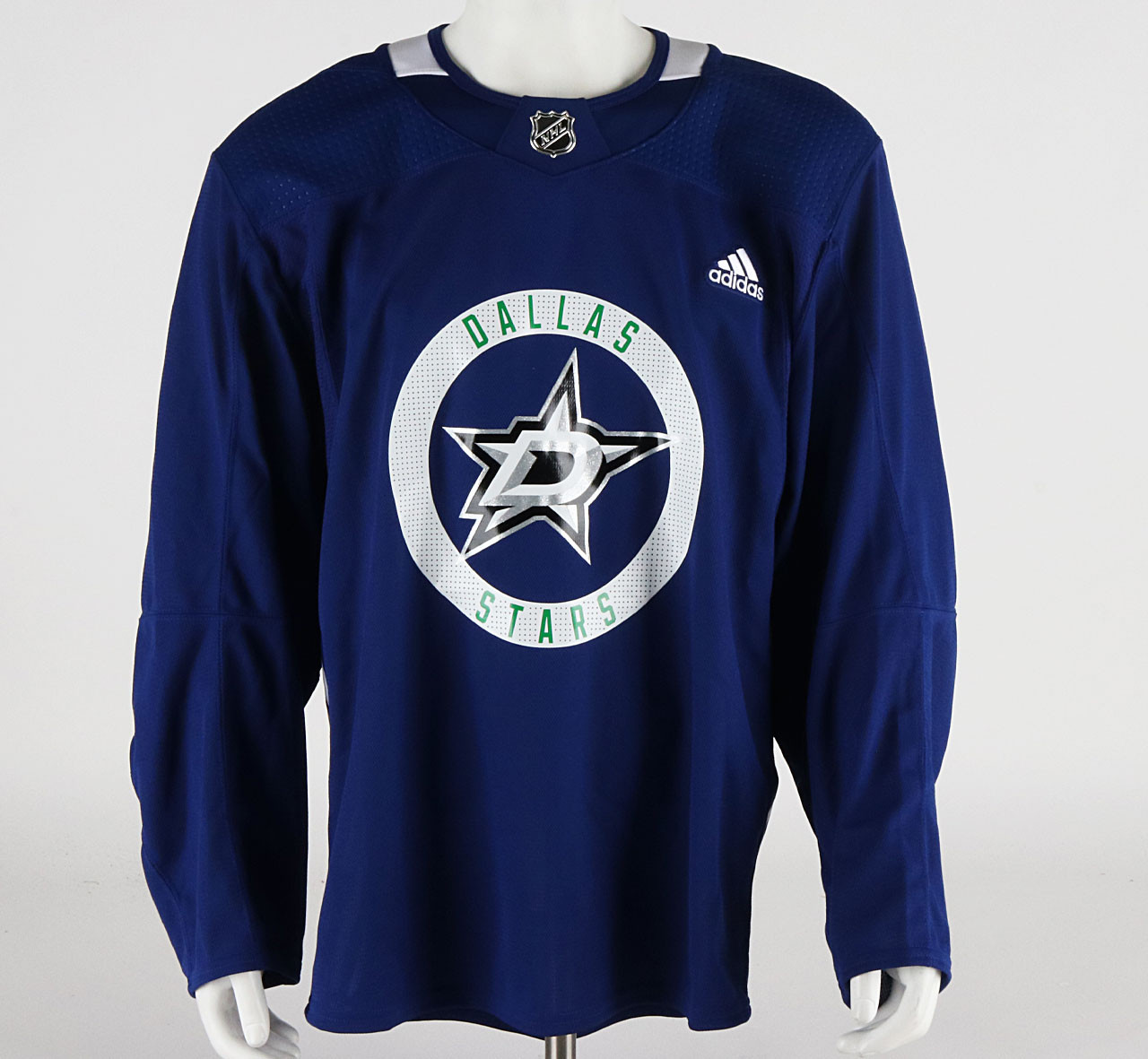 Practice Jersey - Dallas Stars - Royal Blue Adidas Size 58+