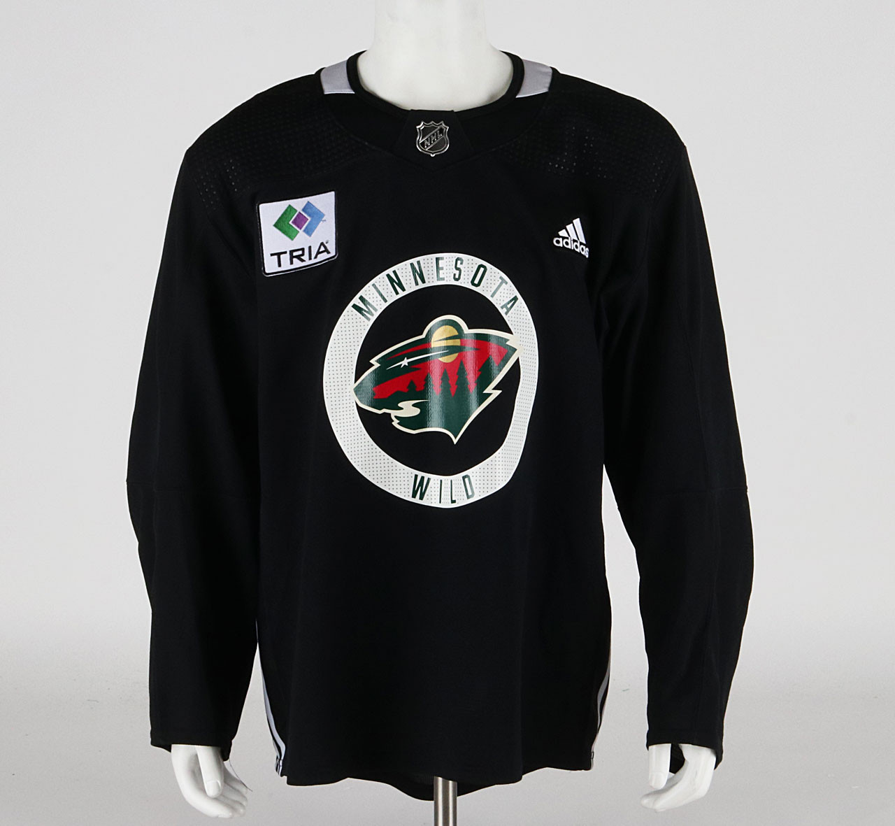 Practice Jersey - Minnesota Wild - Black Adidas Size 56 #8 - Pro