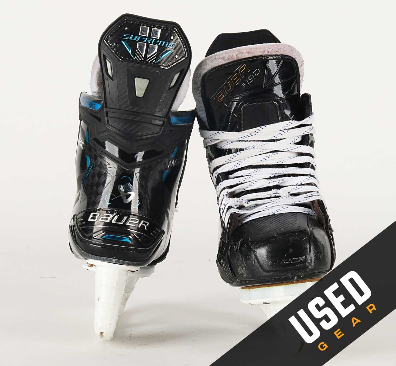 Size 7.625 / 8.875 - Bauer Supreme Mach Skates - Not Identified