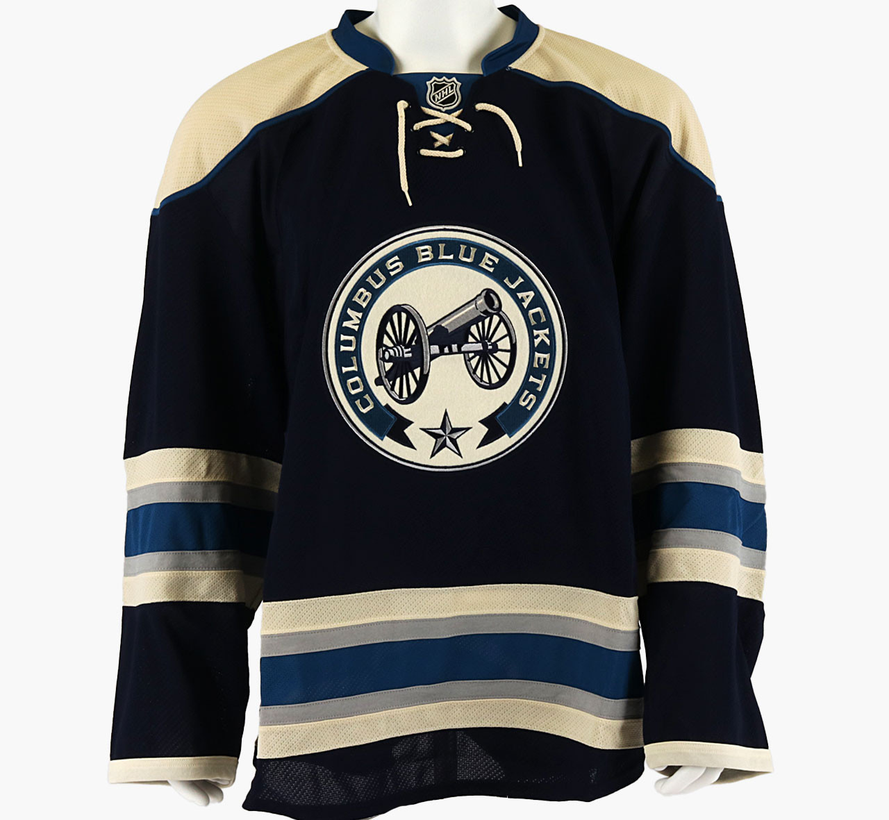 Game Jersey - Columbus Blue Jackets - Navy Blue Reebok Size 54