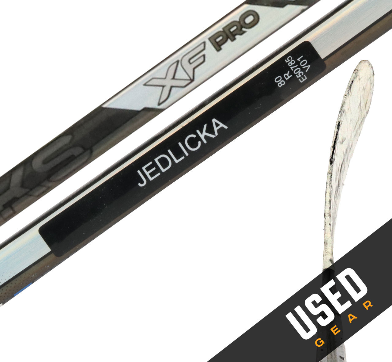 Left - Maros Jedlicka Tacks XF Pro 80 Flex Stick - Pro Stock Hockey