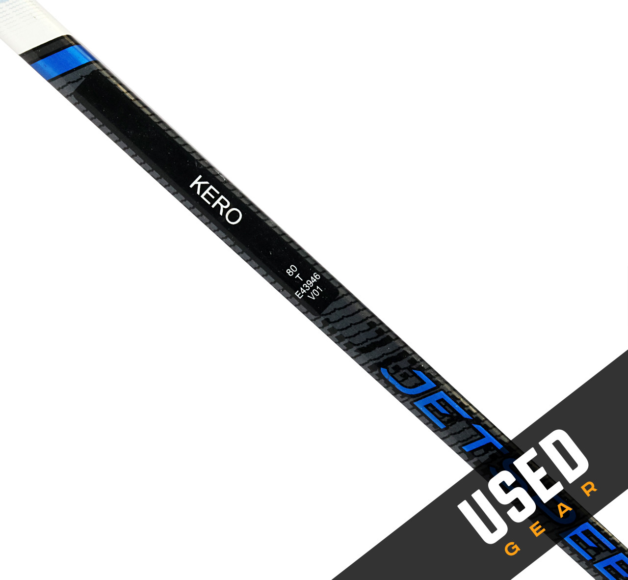 Left - Tanner Kero Jetspeed FT6 Pro 80 Flex Stick - Pro Stock Hockey