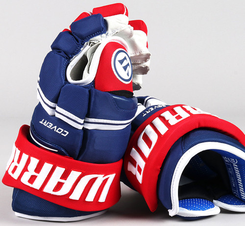 15" Warrior Covert QRE Gloves - Team Stock Montreal Canadiens