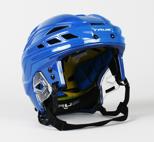 Size S-M - TRUE Dynamic 9 Pro Royal Blue Helmet - New York Rangers