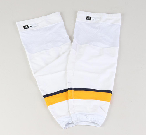 Game Sock - Nashville Predators - White Adidas Size L
