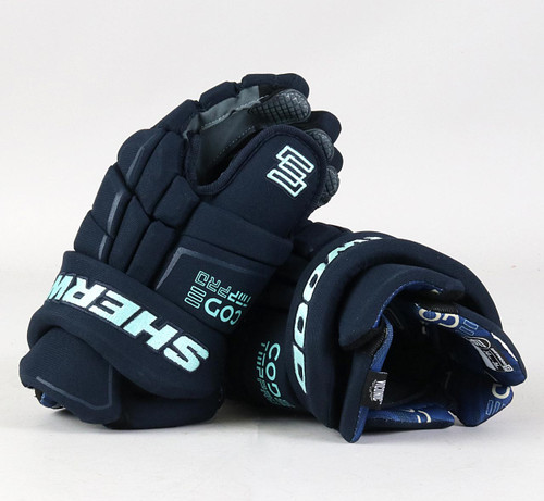 13" Sherwood Code TMP Pro Gloves - Team Stock Seattle Kraken