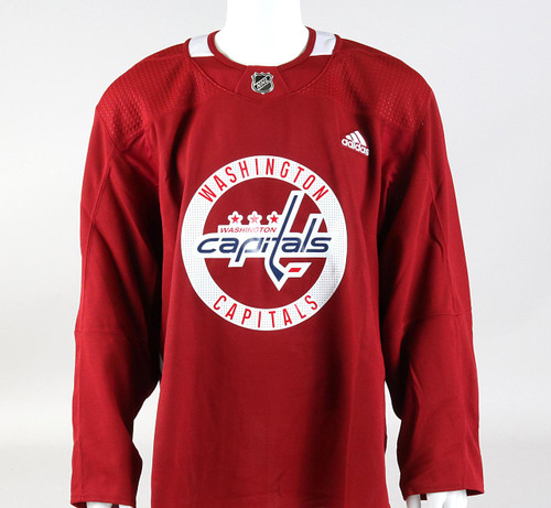 Practice Jersey - Washington Capitals - Maroon Adidas Size 58