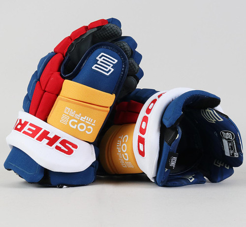 13" Sherwood Code TMP Pro Gloves - Team Stock St. Louis Blues #3