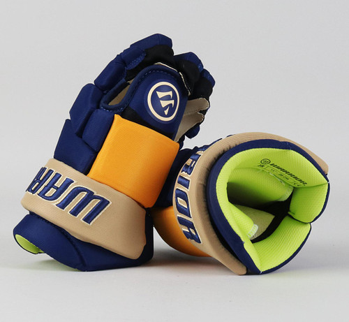 11" Warrior Alpha Blue Gloves - St. Louis Blues