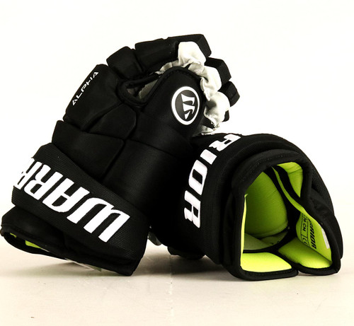 13" Warrior Alpha DX Pro Gloves - Team Stock Boston Bruins
