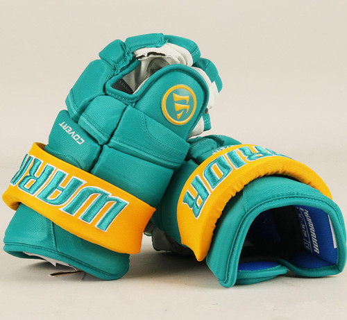 14" Warrior Covert QRE Pro Gloves - Team Stock San Jose Sharks #7