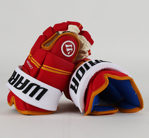 14" Warrior Covert QRE Pro Gloves - Nikita Zadorov Calgary Flames