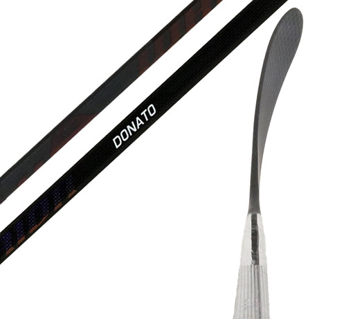 Left - Ryan Donato Alpha DX  'Dressed as Covert QR6 Pro' 90 Flex Stick