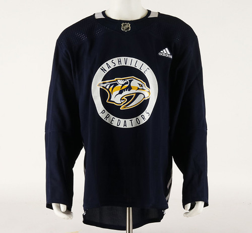 Practice Jersey - Nashville Predators - Navy Blue Adidas Size 60