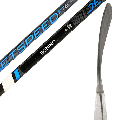 Left - Nick Bonino Super Tacks AS2 Pro 'Dressed as Jetspeed FT6 Pro' 95 Flex Stick