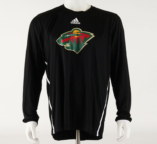 Minnesota Wild Large Aeroready Long Sleeve Tee