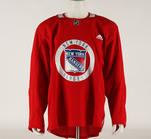 Practice Jersey - New York Rangers - Red Adidas Size 56 #6