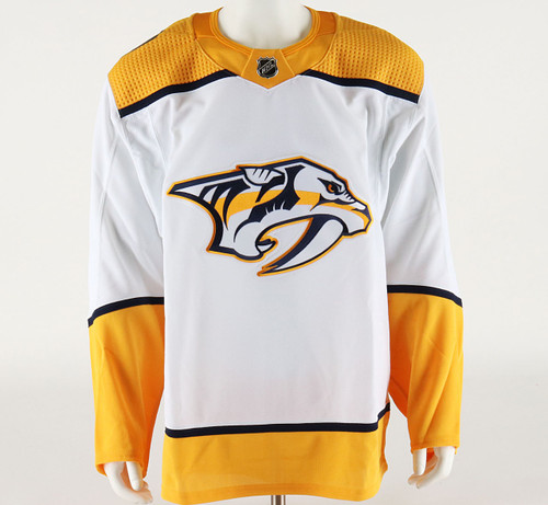 Game Jersey - Nashville Predators - White Adidas Size 54 #2